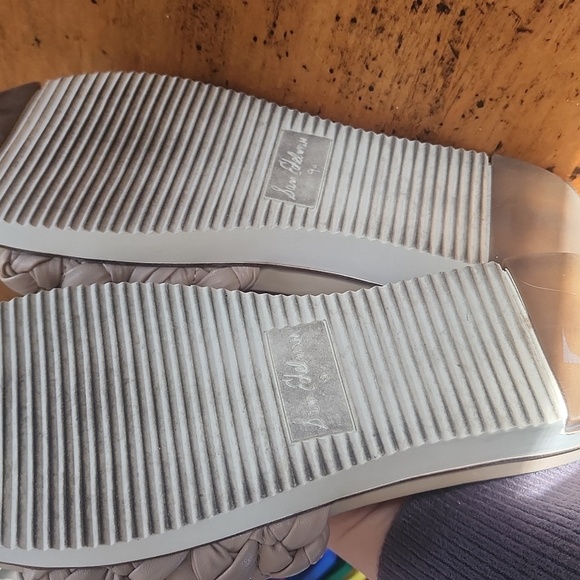 Sam Edelman Ainslie Braided Size 9.5 Slide Sandal Platform Desert Beige - Picture 8 of 10